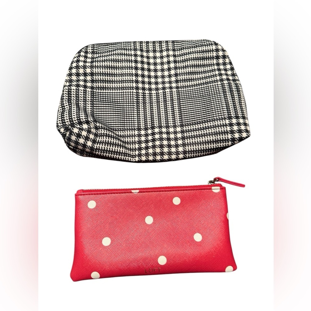 Bundle of 2 Loft Make Up Bags~